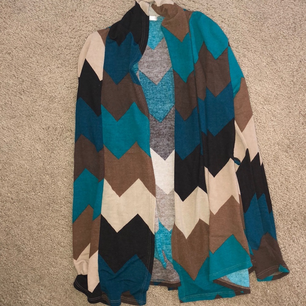 Multi-Colored Fall Cardigan